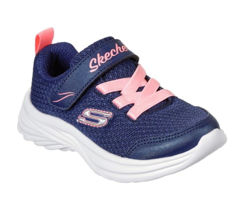 Children Skechers | Skechers Miss Minimalistic Navy Coral