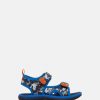 Children Clarks | Clarks Fisher E Navy Blue Sharks