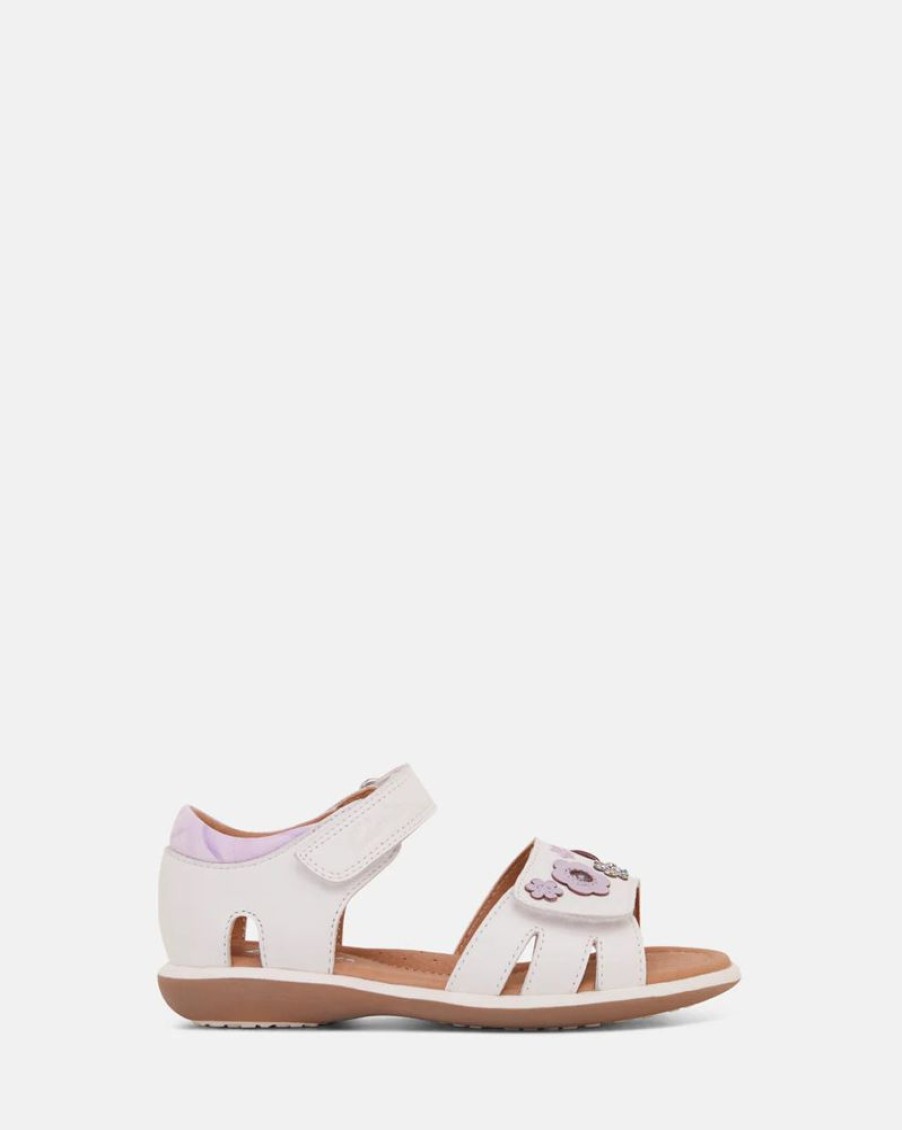 Children Clarks | Clarks Priya D White/Lilac