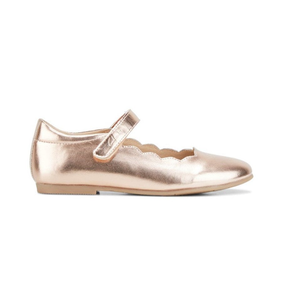 Children Clarks | Clarks Audrey Jnr E Rose Gold