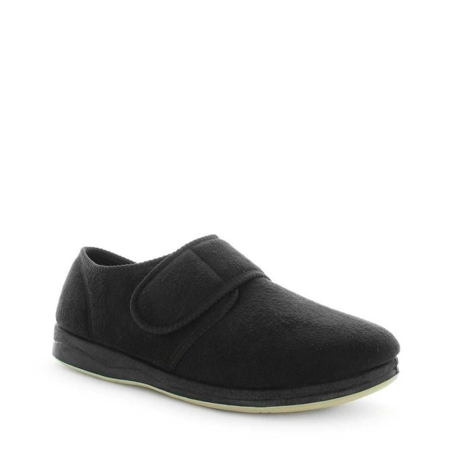 Men'S Panda | Panda Eli Black Suede