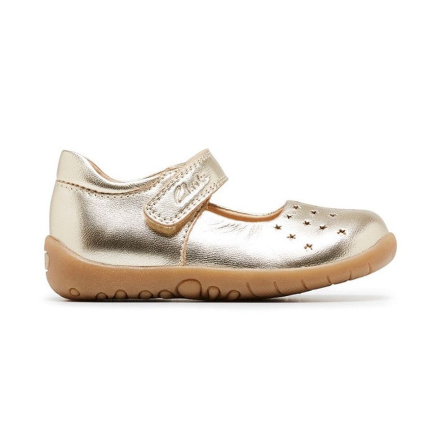 Children Clarks | Clarks Starlet D Gold