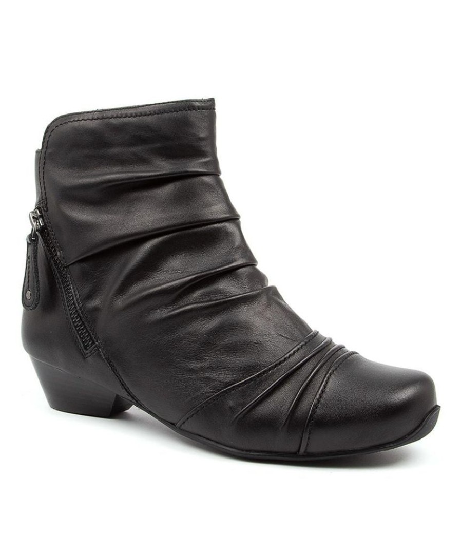 Women'S Ziera | Ziera Camryn Xw-Zr Black Leather