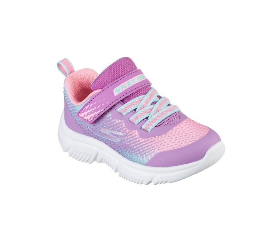 Children Skechers | Skechers Go Run 650 Purple Multi