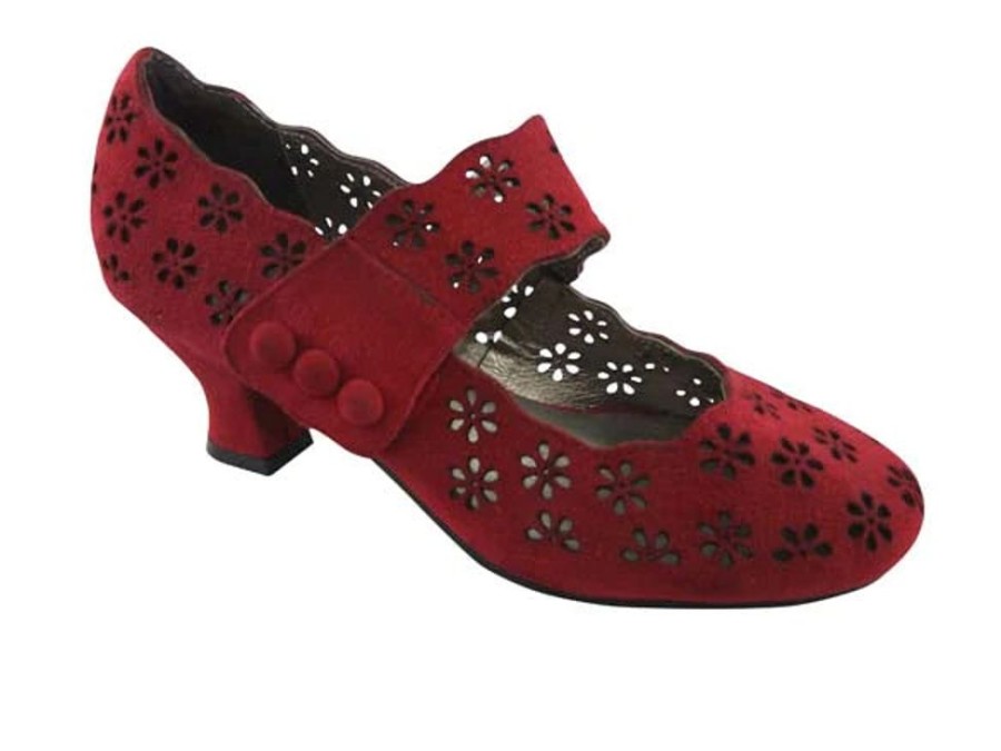 Women'S Vago | Via Nova Rain Bordo Suede