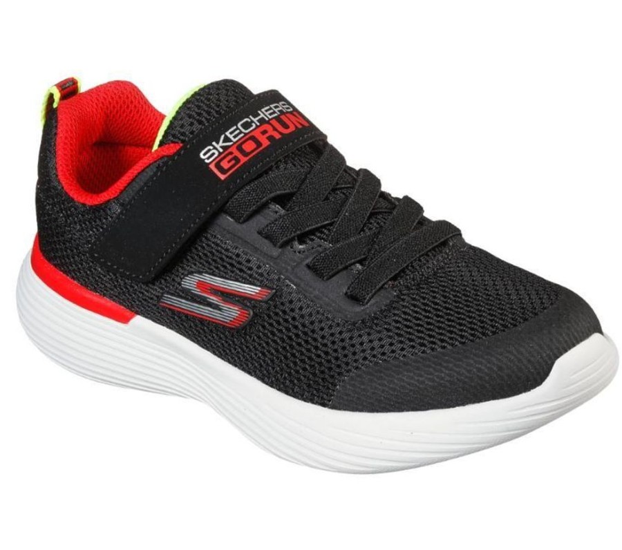 Children Skechers | Skechers Go Run 400V2 - Krozor Black/Red