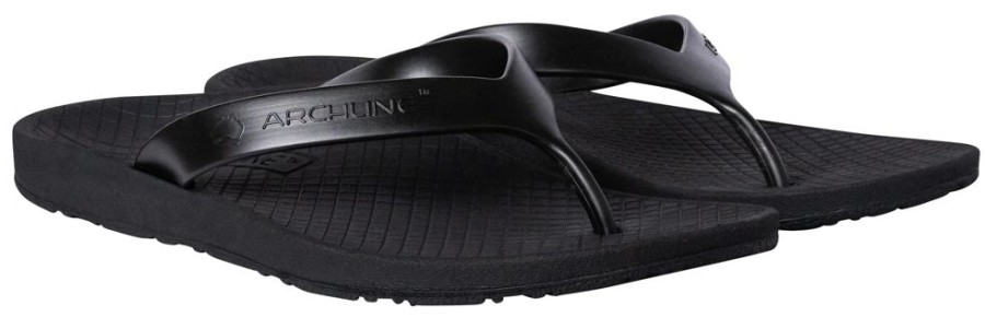 Women'S Archline | Archline Balance Flip Flops Black