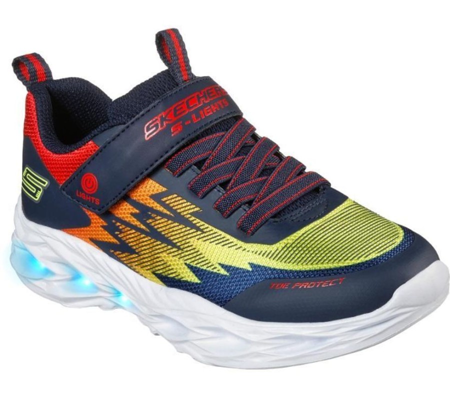 Children Skechers | Skechers Vortex Flash - Zorent Navy Multi