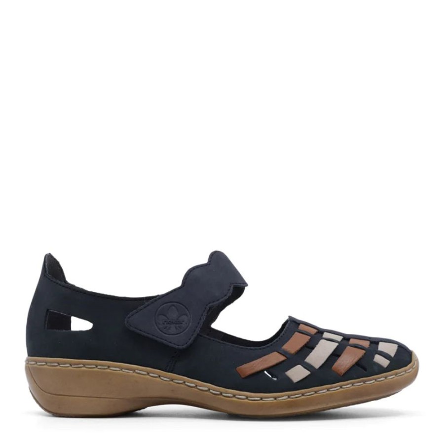 Women'S Rieker | Rieker 41369-14 (Pazifik) Blue Combi