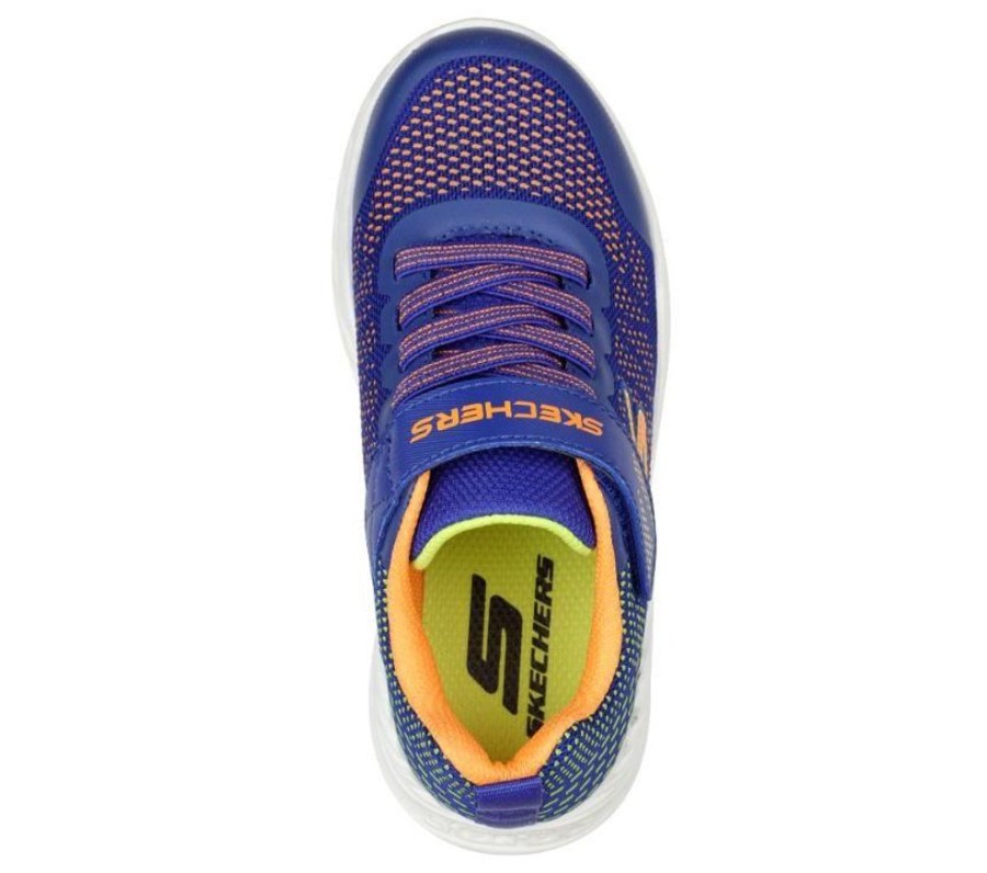 Children Skechers | Skechers Nitro Sprint Blue Orange