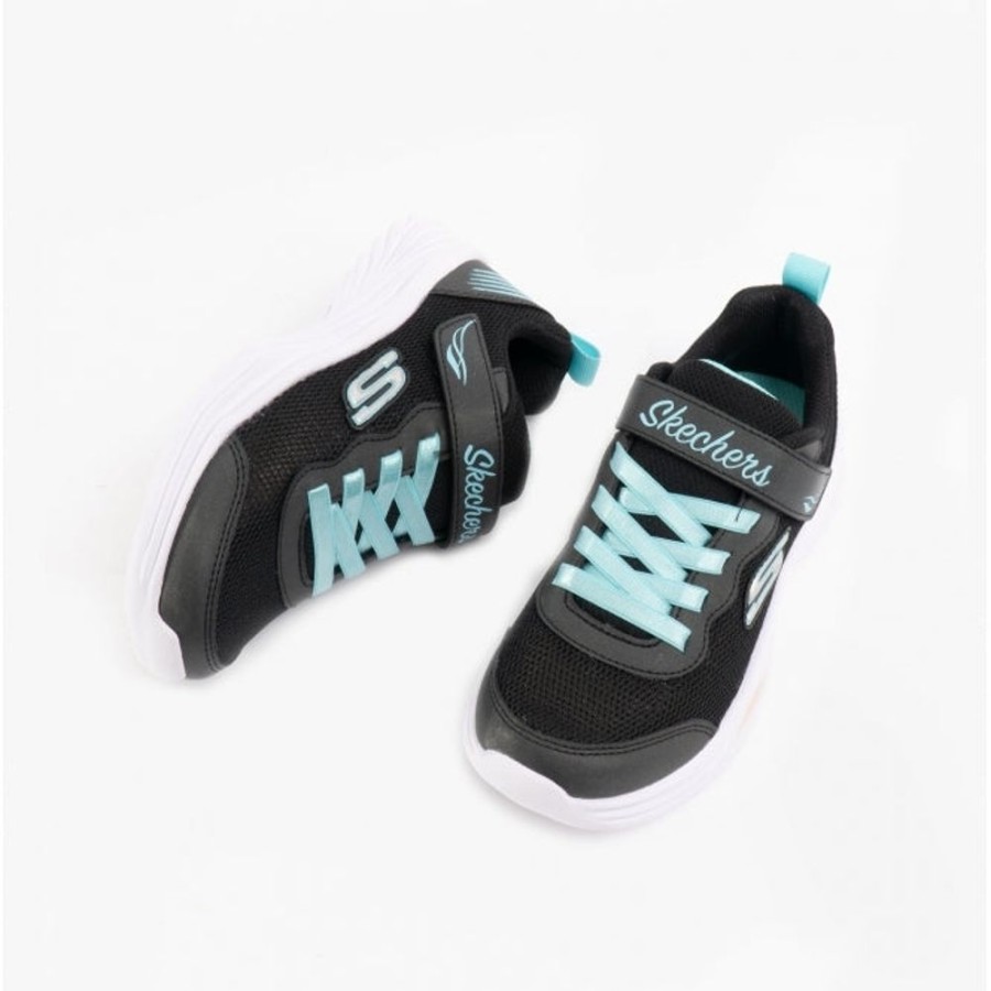 Children Skechers | Skechers Dreamy Dancer Pretty Fresh Black Aqua