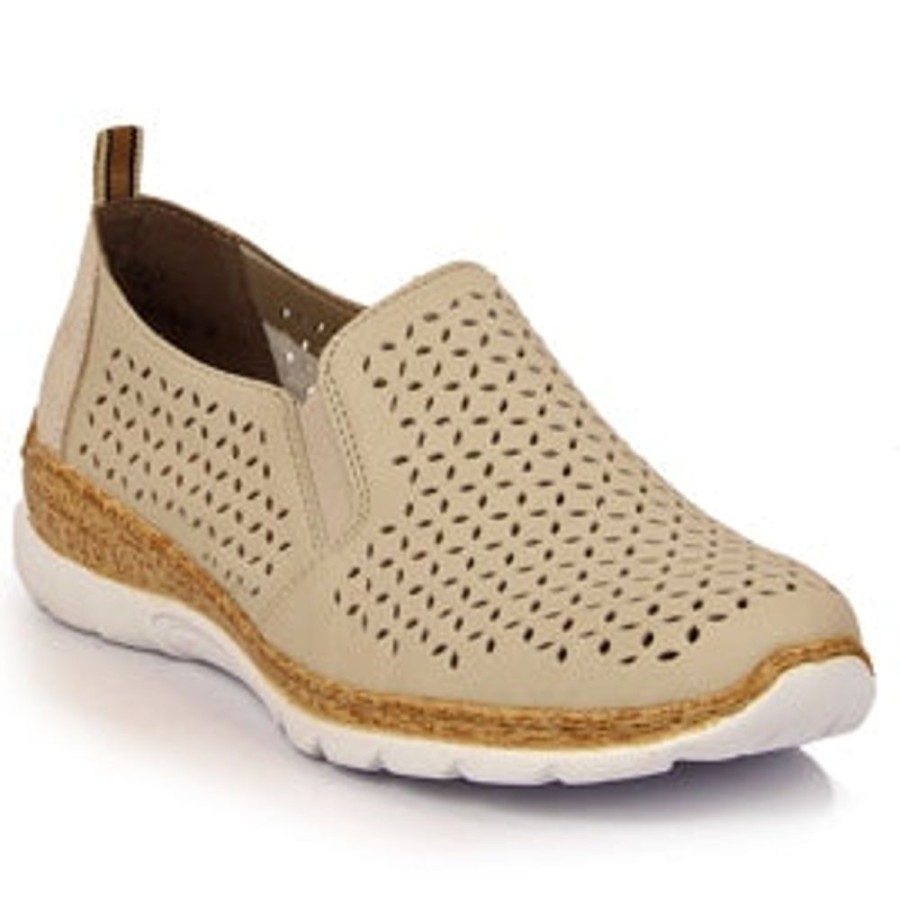 Women'S Rieker | Rieker N4251-60 - Beige Crema