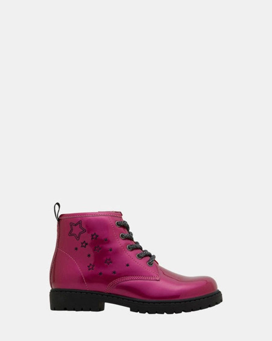 Children Clarks | Clarks Ruby Ii E Magenta Patent