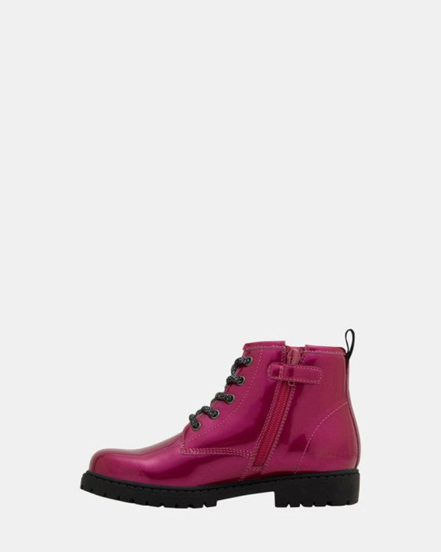 Children Clarks | Clarks Ruby Ii E Magenta Patent