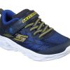 Children Skechers | Skechers Vortex Flash Navy Yellow