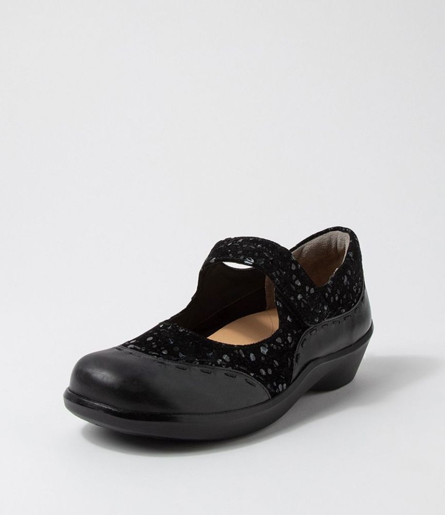 Women'S Ziera | Ziera Gummibear Xw-Zr Black/Black Sparkle