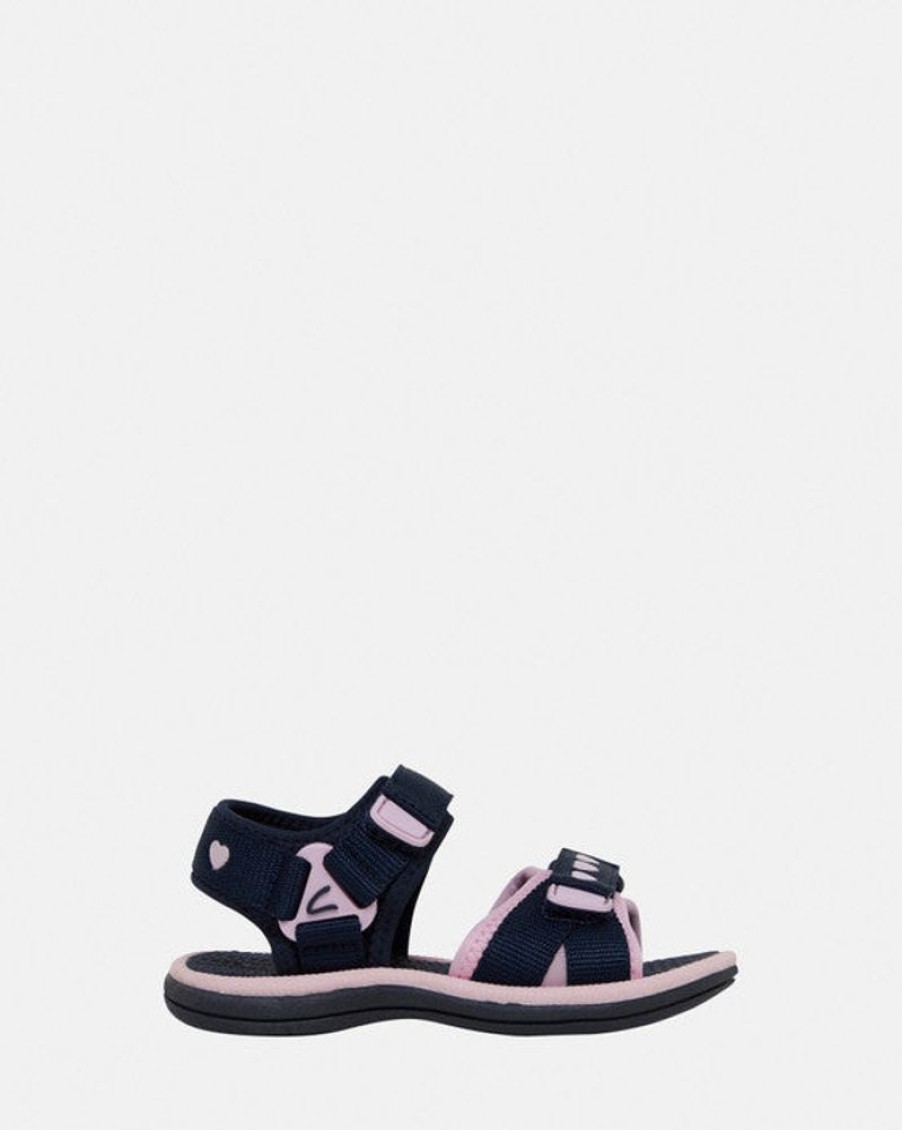 Children Clarks | Clarks Fern E Navy Pink