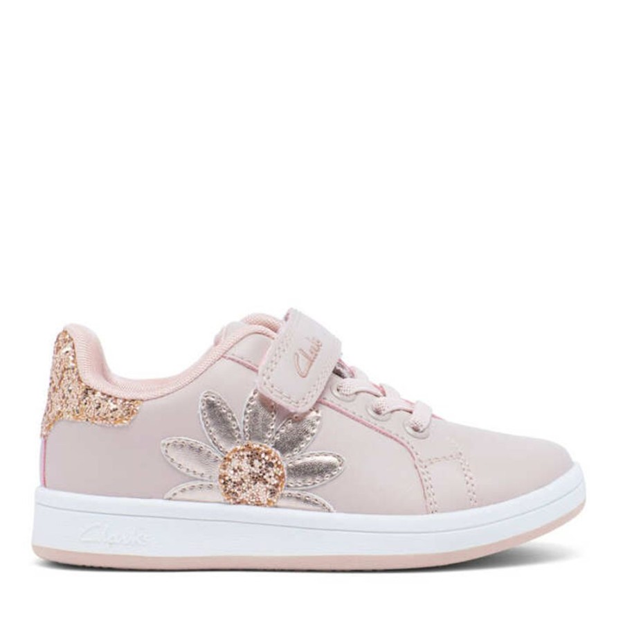 Children Clarks | Clarks Daria Jnr Blush Rose Gold