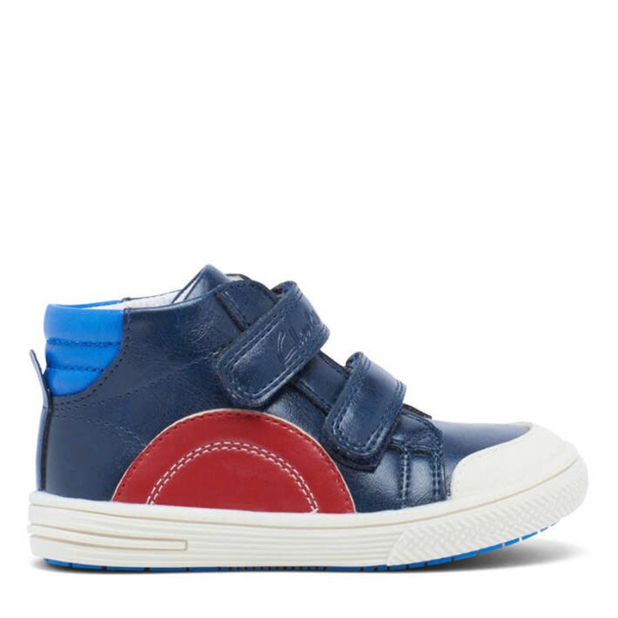 Children Clarks | Clarks Brady Navy Combo