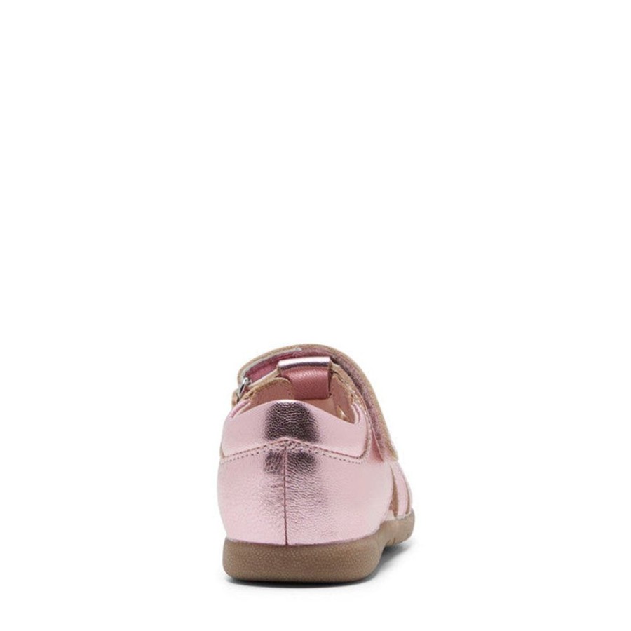 Children Clarks | Clarks Shelly E Pink Metallic