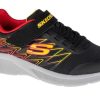 Children Skechers | Skechers Microspec Texlor Black/Red