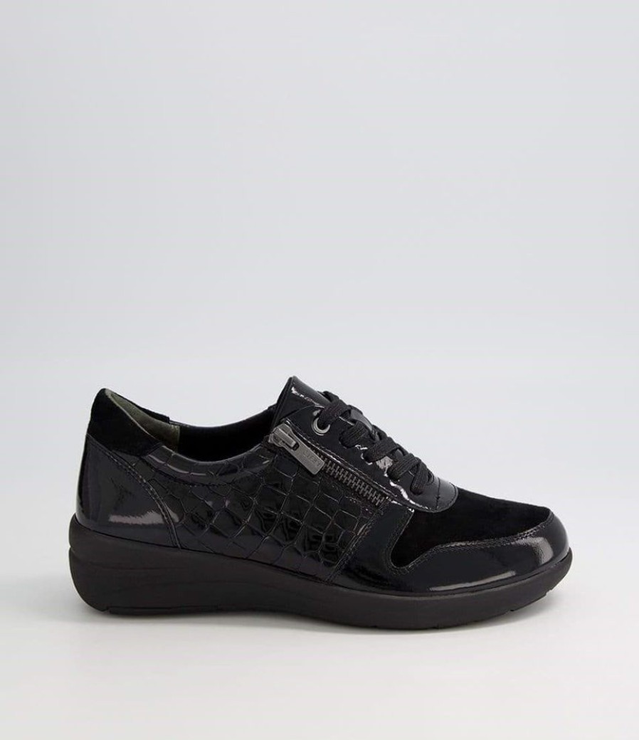 Women'S Ziera | Ziera Newton W Black Mix