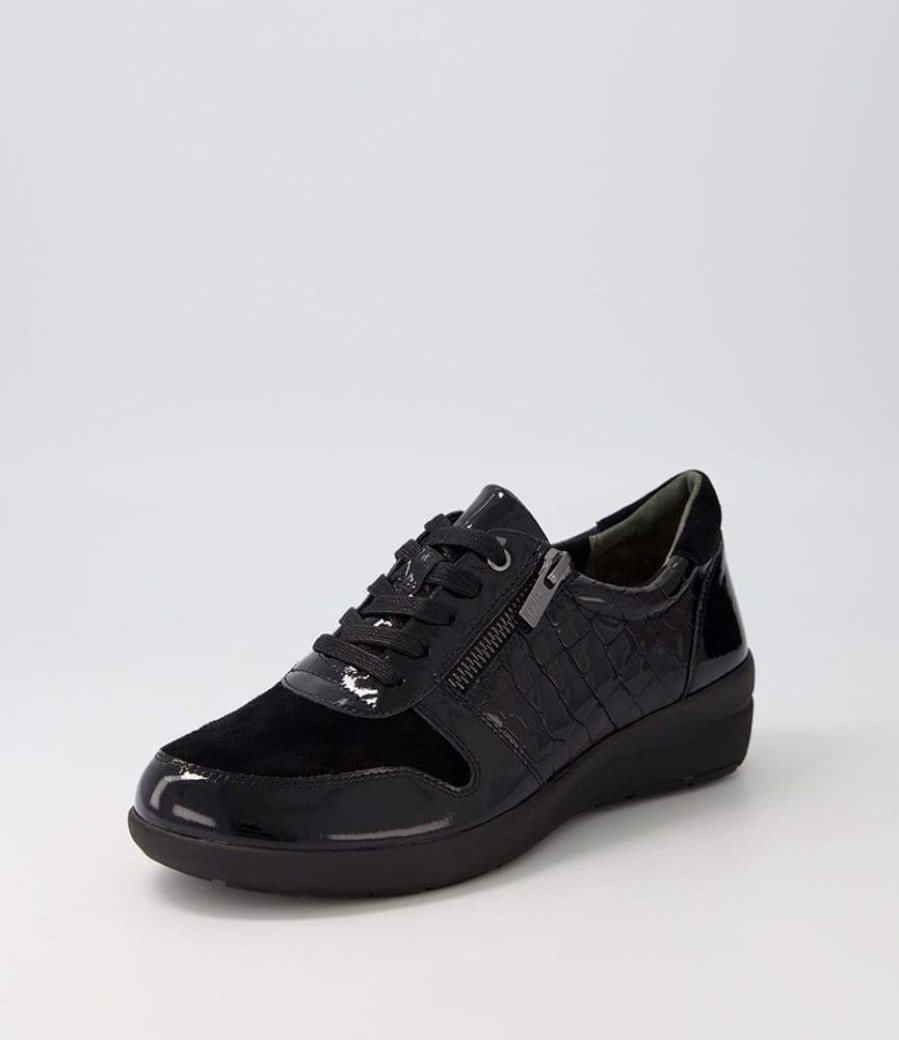 Women'S Ziera | Ziera Newton W Black Mix