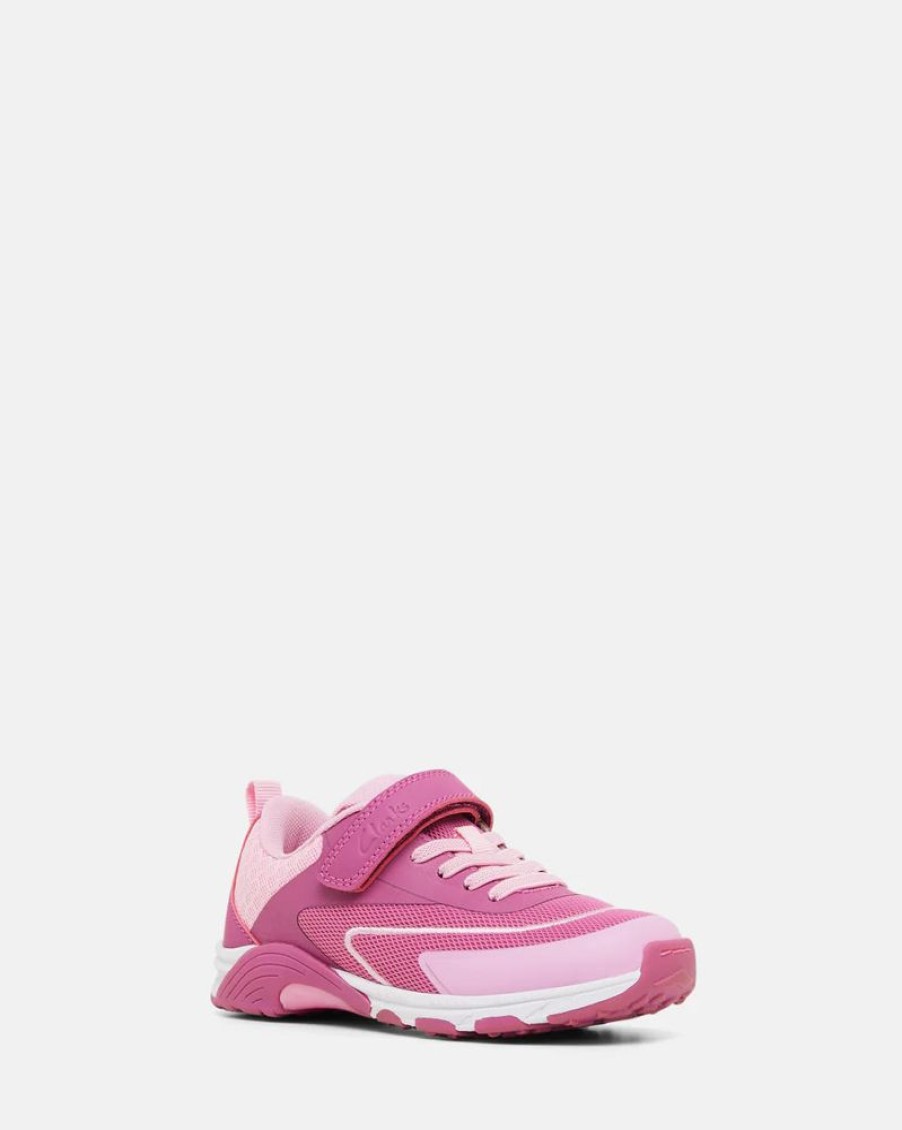 Children Clarks | Clarks North E+ Magenta