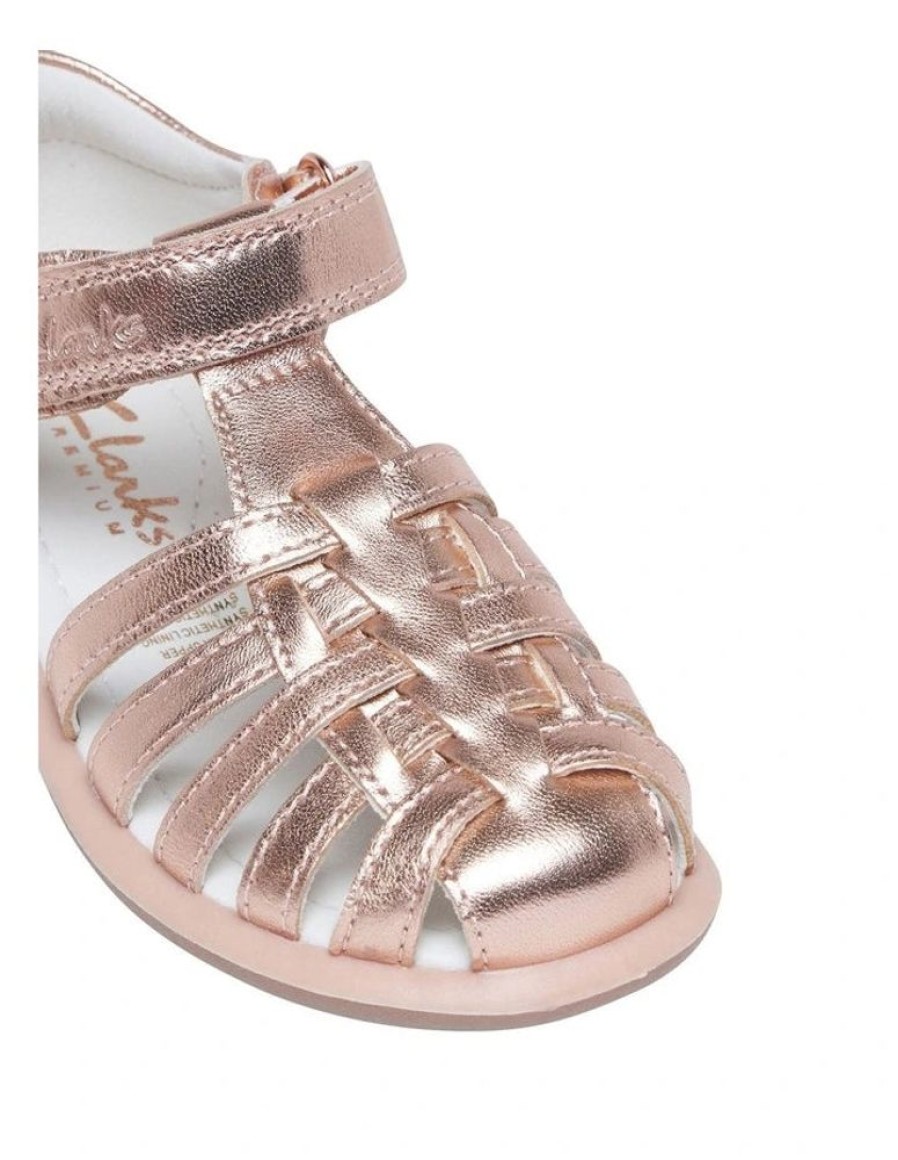 Children Clarks | Clarks Phoebe Ii E Rose Gold