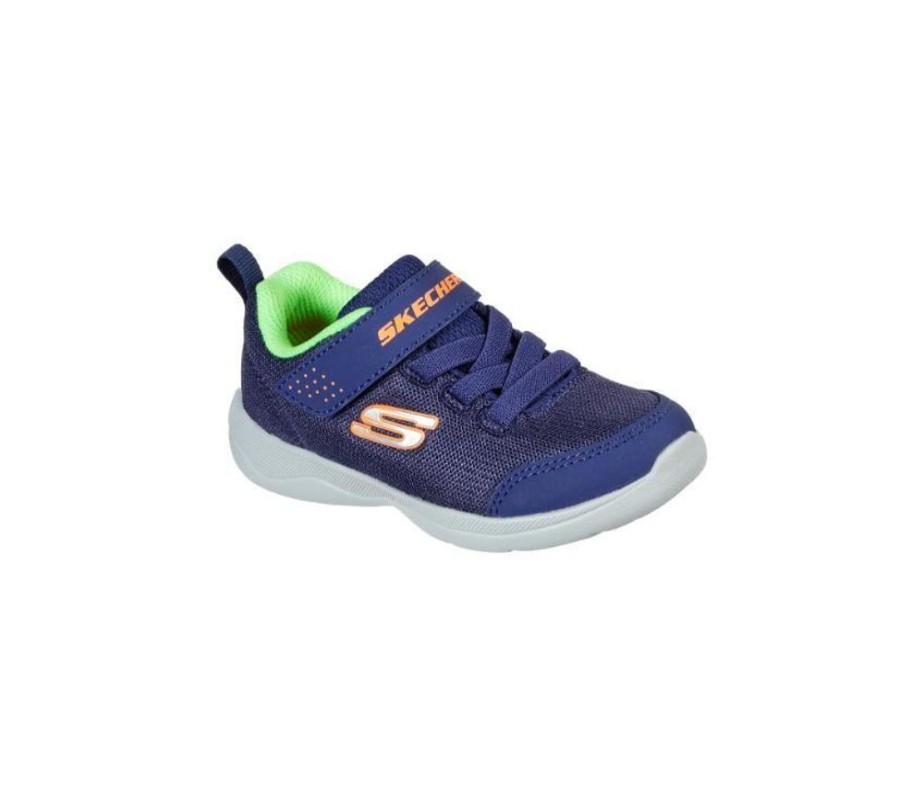 Children Skechers | Skechers Skech-Stepz 2.0 Mini Wanderer Navy Lime