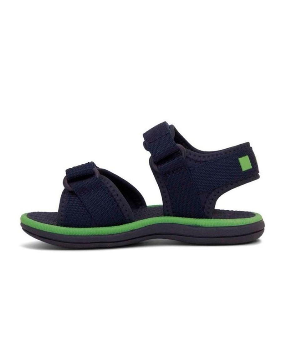 Children Clarks | Clarks Finn E Navy Green