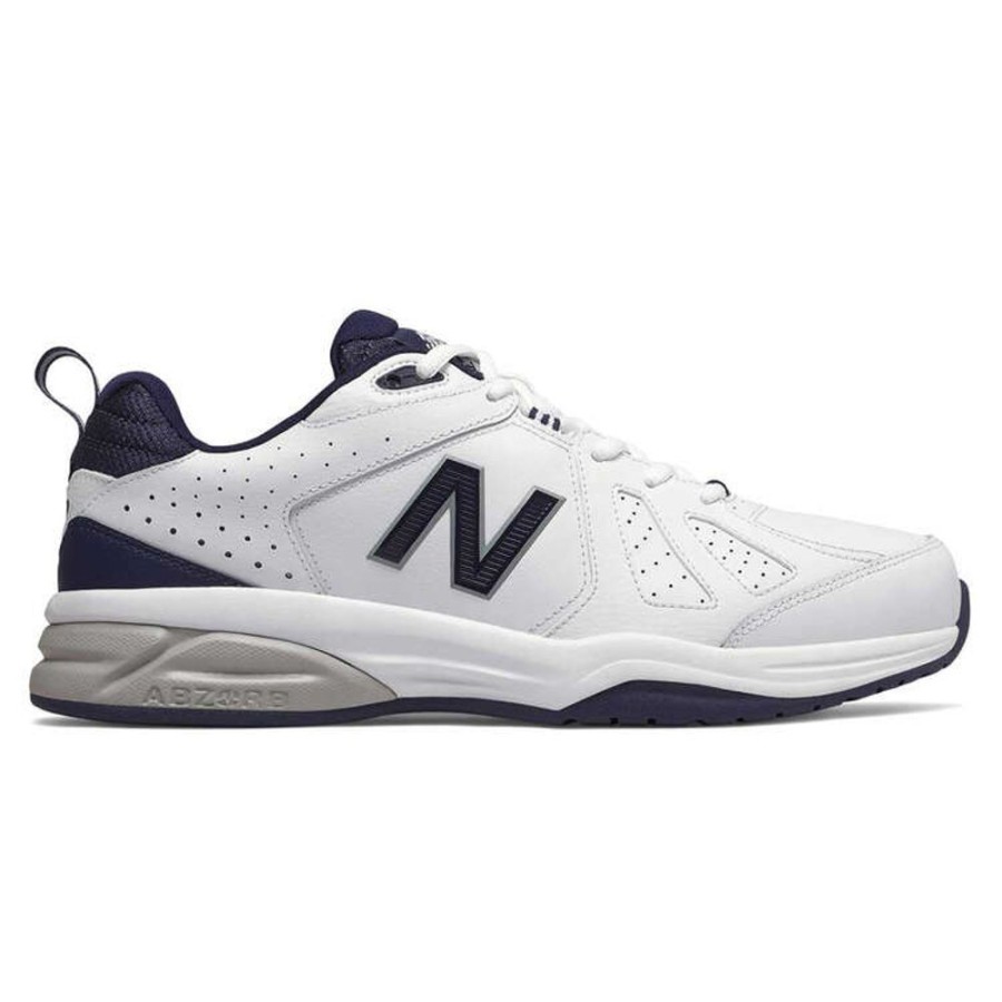 Men'S New Balance | New Balance Mx624Wn5 4E White Navy