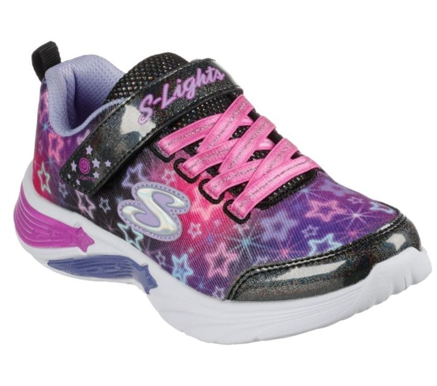 Children Skechers | Skechers Star Sparks Black Multi