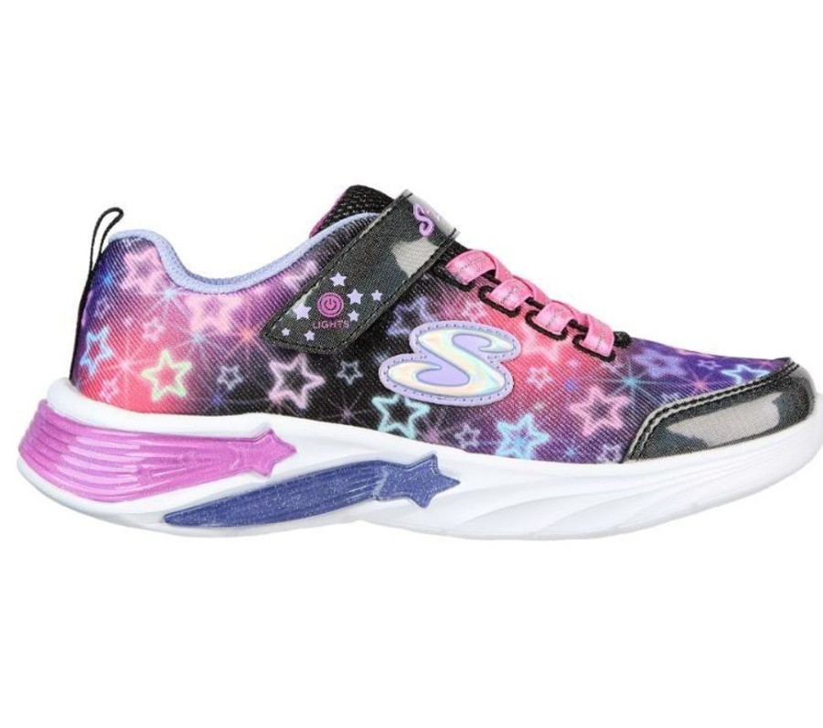 Children Skechers | Skechers Star Sparks Black Multi