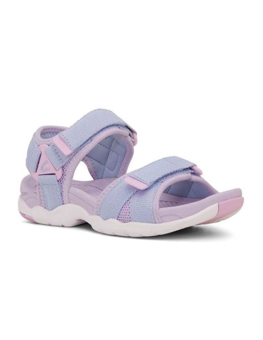 Children Clarks | Clarks Thelma E Lilac/Light Blue/Pink